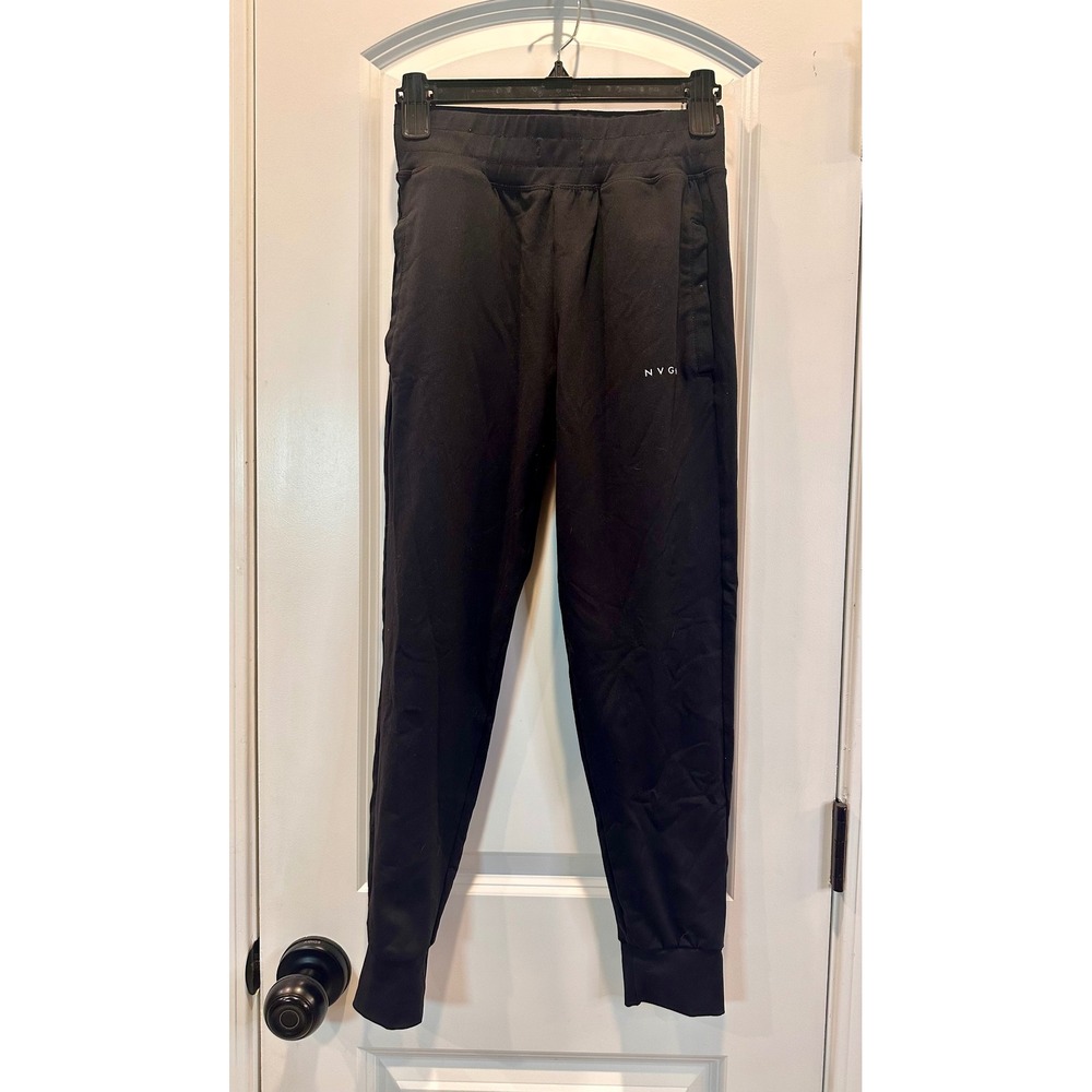 NVGTN Joggers Women Medium Black Excellent Tapered Activewear Sweatpants